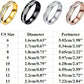 Moving Ring 6MM Titanium Steel Diamond Sandblasted Rings Wedding Band Rings for Women Rings for Girls Frosted Rings Geometry Rings Size 6 to 13 Soccer Rings Jewelry