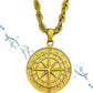Mens Pendant Necklace Cross Chain Pendant Necklace for Men | Iced Out Chain Mens Chain 3MM Rope Chain Gold Cross Necklace | Silver Cross Pendant Gold Necklace | Silver Mens Pendant Necklace Cross