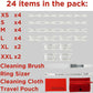 Invisible Clip-On Ring Size Adjusters (Set of 20) + Jewelry Care Kit